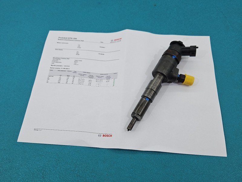 TESTOWANY Wtryskiwacz Citroen C3 II 09-16 0445110252 1.4 hdi TESTOWANY Wtryskiwacz Citroen C3 II 09-16 0445110252 1.4 hdi