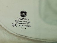 Szyba drzwi przód prawa Fiat Doblo II HB