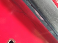 Klapa tył Vw Golf II HB 5d czerwony LY3D