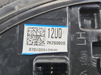 Lusterko lewe pin Kia Picanto III 17- HB 5d kolor biały UD europa