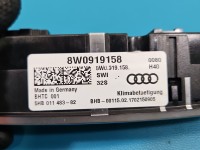 Konsola panel nawiewu Audi A5 F5 8W0919158, 5HB011483-82