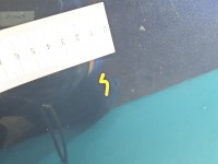 Drzwi tył prawe Bmw f10 f11 sedan 4d A89 Imperialblau Brillanteffekt Metallic