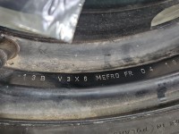 Koło zapasowe 15" dojazdowe dojazdówka Peugeot 301 Rozstaw śrub: 4x108, Kleber, 185 mm, Profil opony: 65, Kod producenta:...