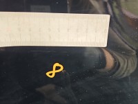 Drzwi tył lewe Ford B-Max 12-17 HB 5d czarny SF