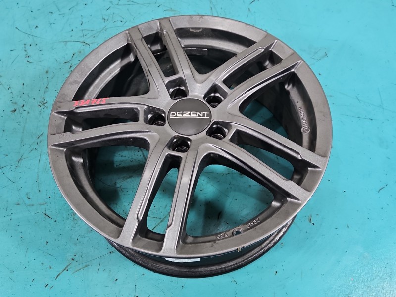 Felga aluminiowa 17" Vw Scirocco III 08- alufelga Szerokość felgi: 6.5", Rozstaw śrub: 5x112, Volkswagen, imprk1567692, Waga...