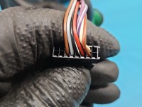 Lusterko prawe Vw Touran I malowana, elektryczny, Europejska, Rysy. 8pin. Zabrudzony kierunkowskaz europa