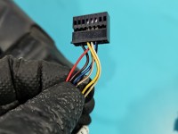 Lusterko prawe Vw Touran I 10-15r /Europa /Lakier:LR5T /6pin / Rysy na obudowie europa