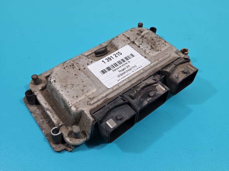 Komputer Sterownik silnika 0261207477, 9643218980 Peugeot 206 1.6 16V