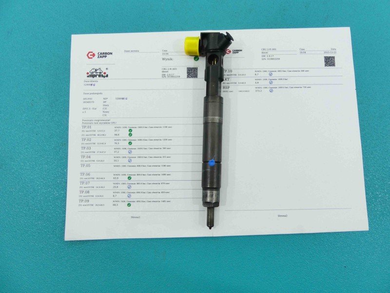 TESTOWANY Wtryskiwacz Mercedes GLK X204 08- 28348370, A6510702887 2,2.0 cdi