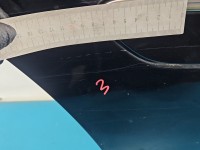 Drzwi tył prawe Mercedes ML W164 5d C040