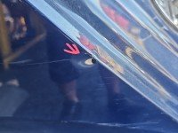 Błotnik tył prawy Skoda Fabia III granatowy ŁF5A ćwiartka