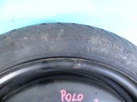 Koło zapasowe 14" dojazdowe dojazdówka Vw Polo III 6N Średnica felgi: 14", Rozstaw śrub: 4x100, Firestone, Profil opony: 70,...