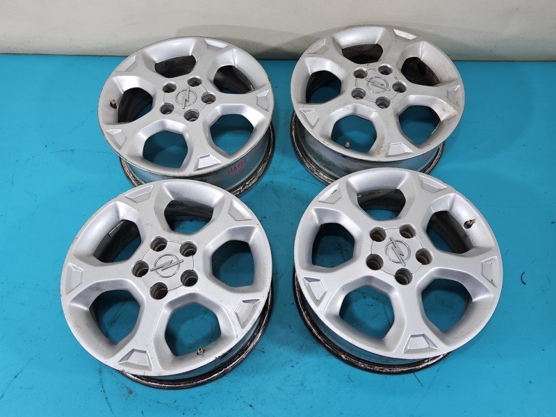 4X alufelgi felgi 16" komplet Opel Astra II G R16