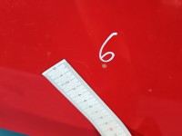 Maska przednia Nissan Micra K11 czerwony