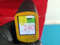 DRZWI PRZÓD LEWE KIEROWCY Vw Golf II 5d czerwony LY3D