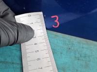 DRZWI PRZÓD LEWE KIEROWCY Skoda Fabia III 5d niebieski lf5w-8x8x