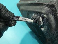 Lusterko lewe pin Ford Mondeo Mk4 HB 5d kolor srebrny BA7 europa