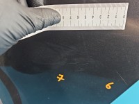 Drzwi tył lewe Lancia Delta III 08-14 HB 5d grafitowy 284