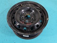 Felga stalowa 15" Skoda Octavia II R15 5X112 ET43 6J, korozja od wewnątrz