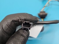 Wiązka instalacja 1379658, 1379658, Europejska, łapa tył prawa. Przegrzana obudowa żarówki. Brak nr. Renault Megane III 1384160