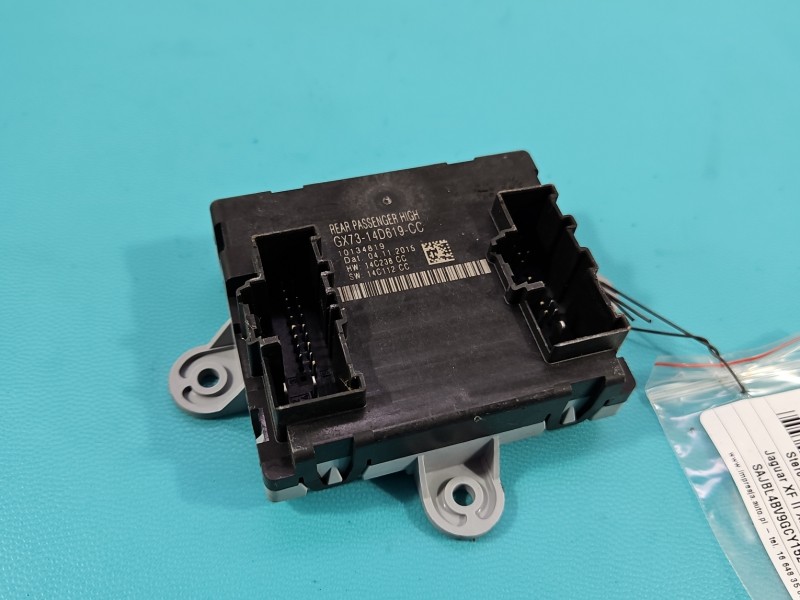 Sterownik moduł Jaguar, Europejska, DRZWI PRAWY TYŁ, GX73-14D619-CC JAGUAR XF II X260