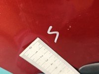 Drzwi tył prawe Renault Clio II HB 5d bordowy TEB76