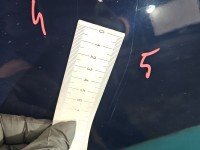 Drzwi przód lewe Audi A4 B7 5d granatowy LZ5J