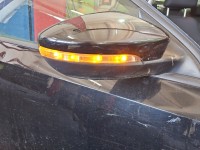 Lusterko prawe Vw Jetta VI malowana, elektryczny, Europejska, Wkład ze szkłem do wymiany. 10pin europa