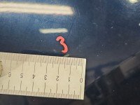 Błotnik przód prawy Peugeot 3008 I granatowy kpsc