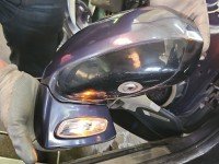 Lusterko lewe pin Citroen C4 picasso I 06-13 HB granatowy KENC 5d europa