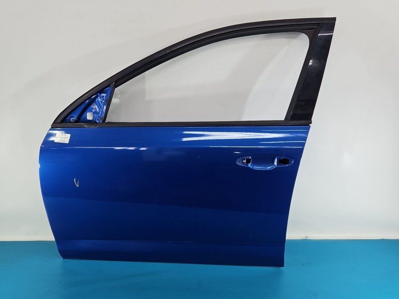 DRZWI PRZÓD LEWE KIEROWCY Skoda Octavia III 5d niebieski LF5W/8X8X