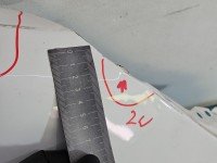 Błotnik przód prawy Toyota Corolla E21 19- biały 040