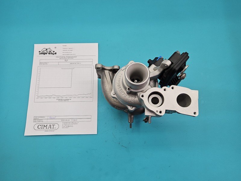 Turbosprężarka Regenerowana Fiat Tipo II 15- 16369700011, 46349811, XA710120560450 1.0 T (46349385) 100KM Turbosprężarka Regenerowana Fiat Tipo II 15- 16369700011, 46349811, XA710120560450 1.0 T (46349385) 100KM