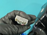 Lusterko lewe Infiniti FX II QX70 elektryczny, Europejska, Kod lakieru: JAA, Składane elektrycznie, rysy na obudowie, 18 pin...