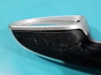 Lusterko lewe Vw Golf VI 6pin, źle spasowana obudowa SREBRNY LA7W TYLKO KOMBI europa