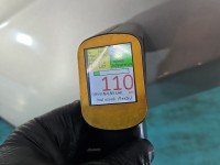 Błotnik przód lewy Fiat Bravo II srebrny