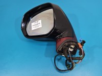 Lusterko lewe Citroen C4 Grand picasso I 06-13 elektryczny, Europejska, Kod lakieru: KHLD, 6+5+3 pin Rysy, odpryski lakieru,...