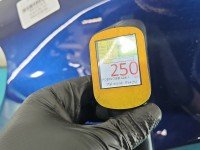 Błotnik przód lewy Vw Golf VI srebrny LA7W