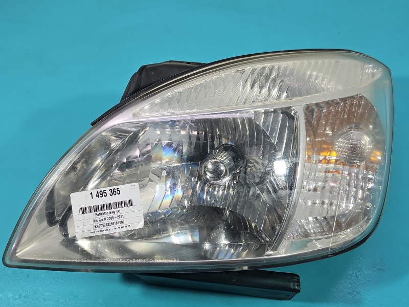 Reflektor lewy lampa przód Kia Rio II 05-11 EUROPA