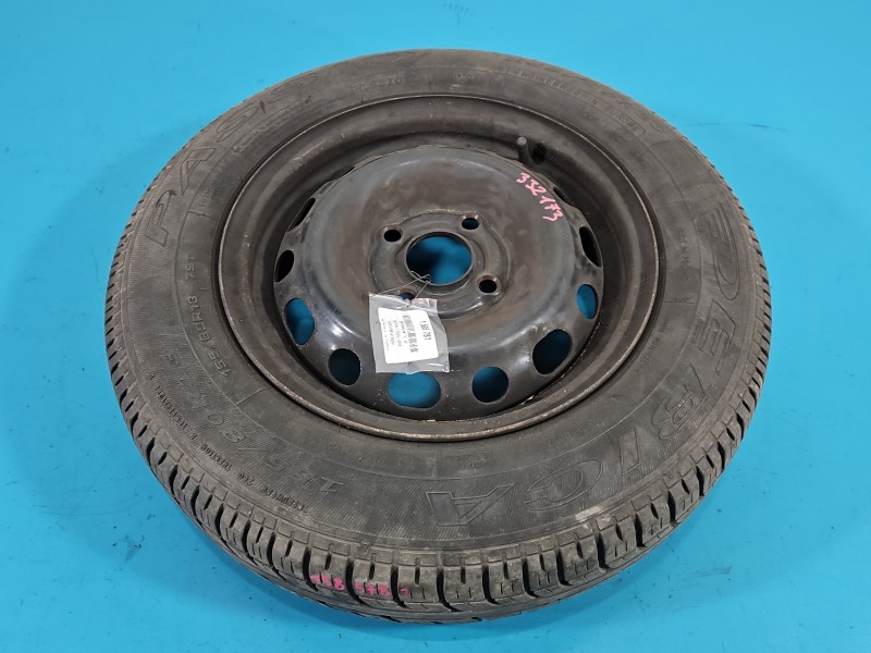 Koło zapasowe 13" dojazdowe dojazdówka Opel Corsa C Rozstaw śrub: 4x100, Dębica, 155 mm, Profil opony: 80, Kod producenta:...
