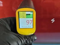 Drzwi tył lewe Renault Modus HB 5d bordowy TEB76