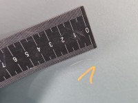 Drzwi tył lewe Kia Carens III 06-13 HB 5d srebrny 7S