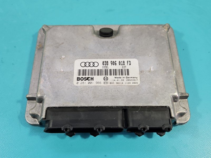 Komputer Sterownik silnika 038906018FD, 0281001966 Audi A4 B5 1.9 tdi Komputer Sterownik silnika 038906018FD, 0281001966 Audi A4 B5 1.9 tdi