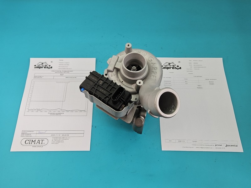 Turbosprężarka Regenerowana AUDI A4 B8 767805-4, LDB00908I, GS4059145721B 2.7 tdi (CAMA) 190KM