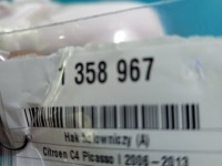 Hak holowniczy Citroen C4 picasso I 06-13