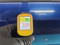 Drzwi tył prawe Opel Astra III H kombi 5d Z21B granatowy