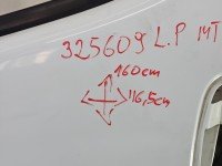 DRZWI PRZÓD LEWE KIEROWCY Opel Vivaro 5d biały 10u