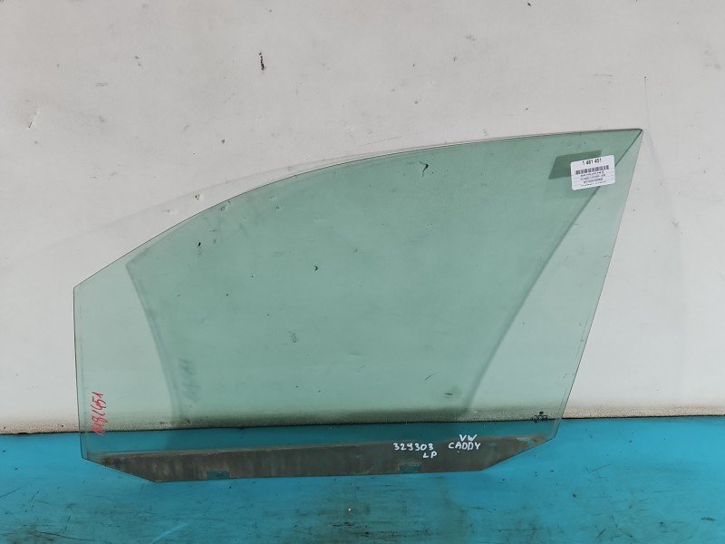 Szyba drzwi przód lewa Vw Caddy III 2K HB