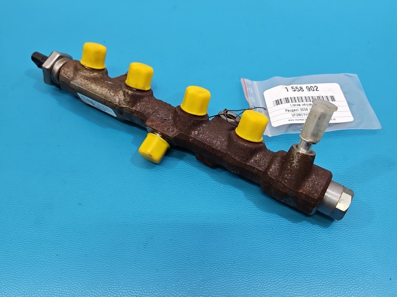 Listwa wtryskowa CZUJNIKI 9821399680, 222382013, 9810824880 Peugeot 3008 II 1.5 hdi