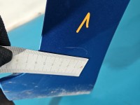 Błotnik przód prawy Hyundai I30 II 12-16 niebieski R3U